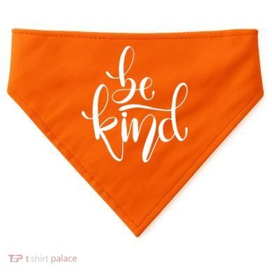 Unity Day Orange Be Kind Anti Bullying USA-Made Doggie Bandana