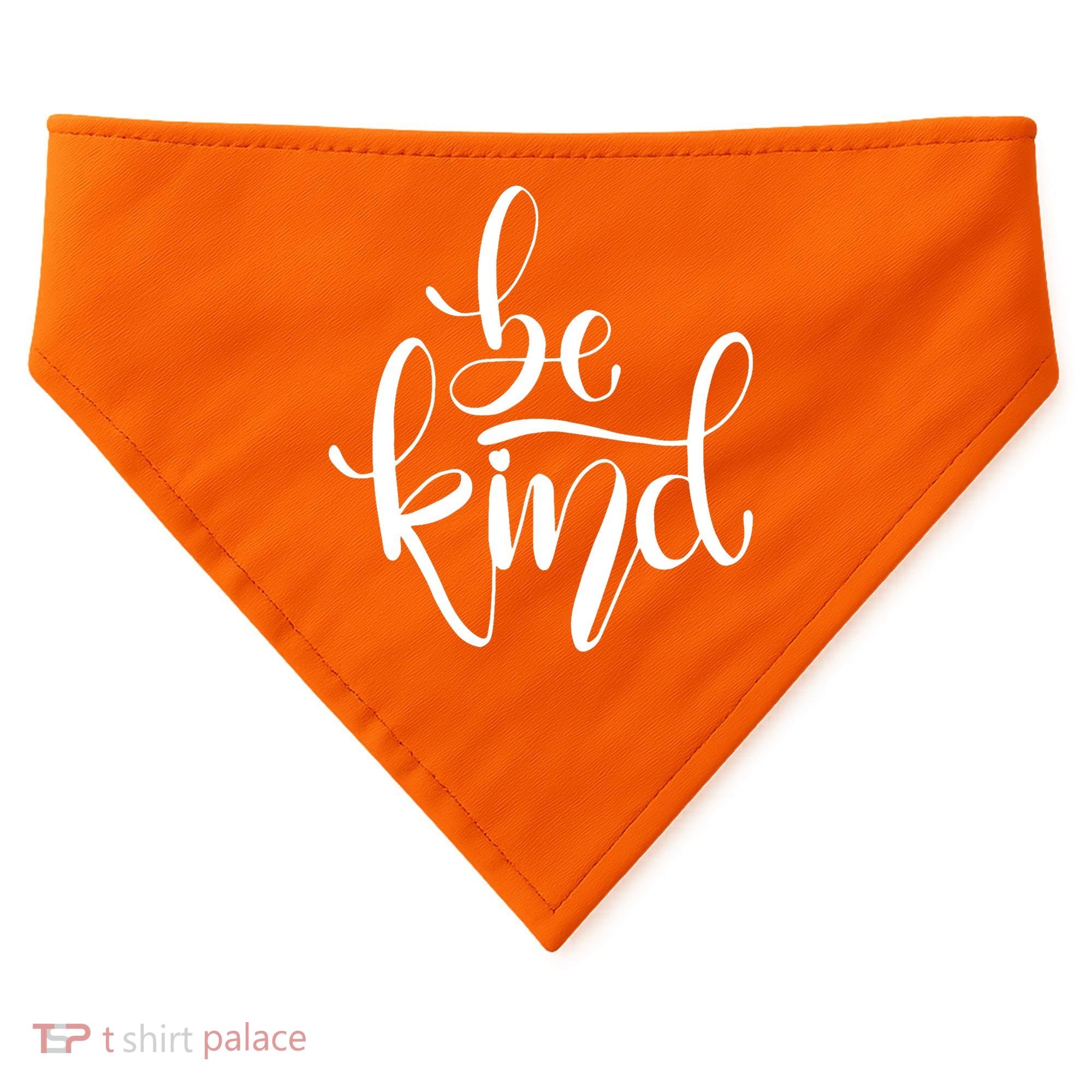 Unity Day Orange Be Kind Anti Bullying USA-Made Doggie Bandana