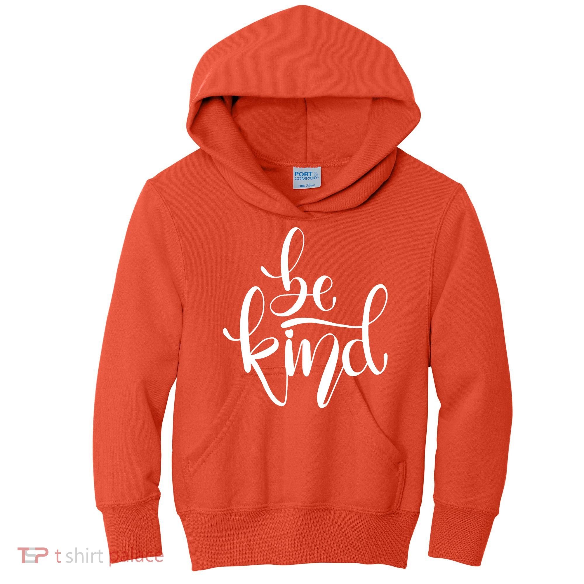 Unity Day Orange Be Kind Anti Bullying Kids Hoodie