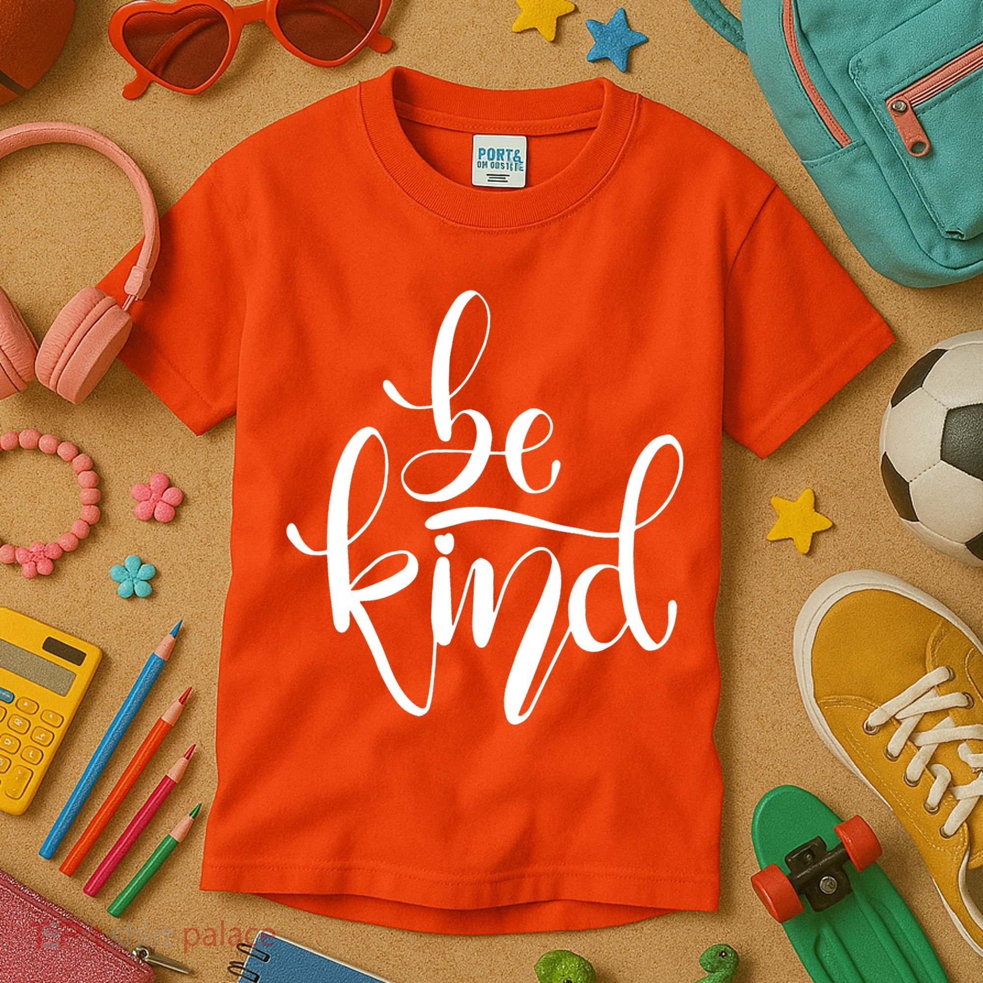 Unity Day Orange Be Kind Anti Bullying Kids T-Shirt