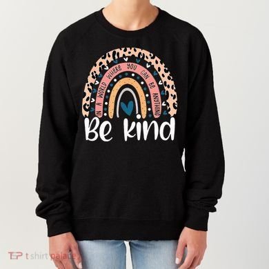 Unity Day Orange Anti Bullying Leopard Women's Sweatshirt