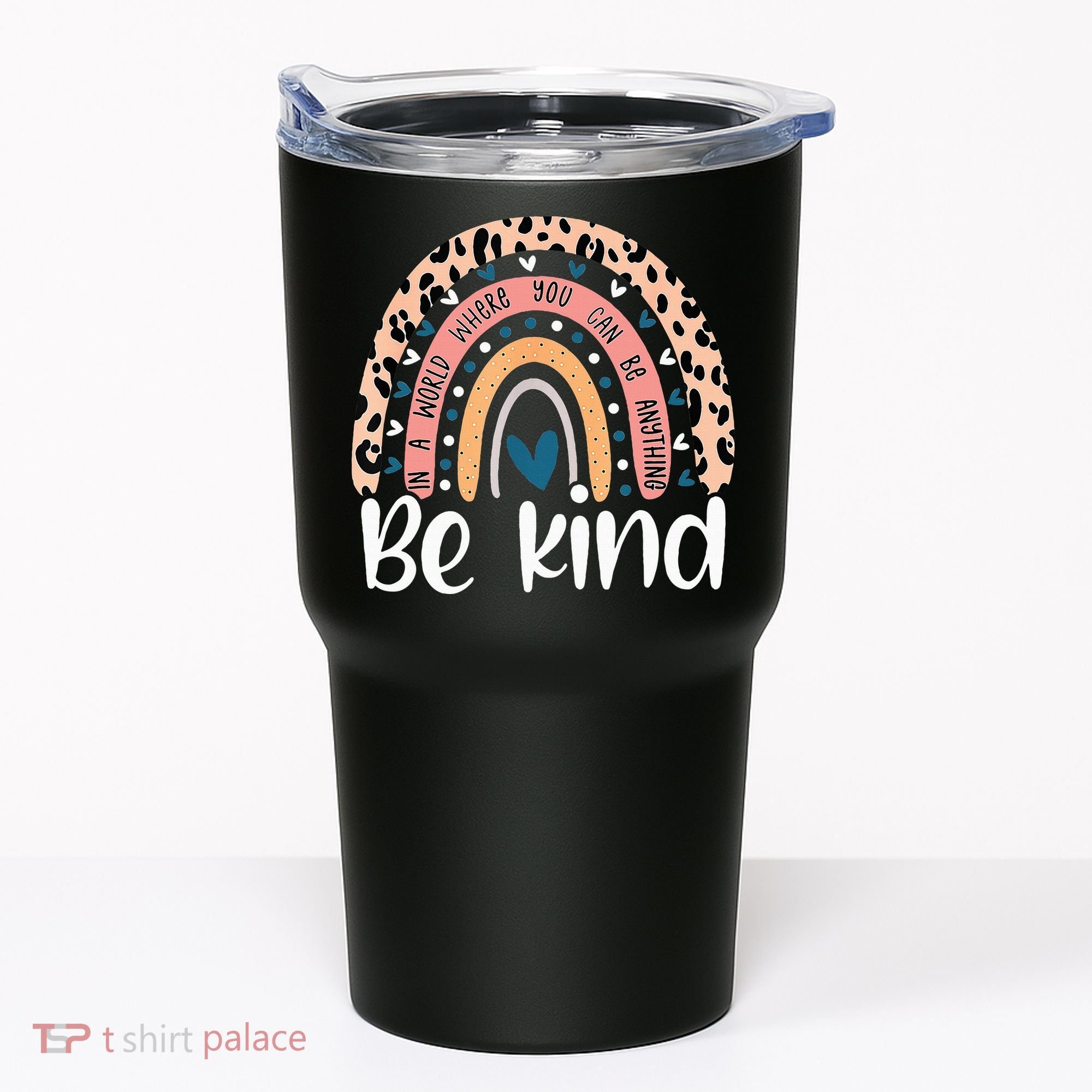 Unity Day Orange Anti Bullying Leopard Tumbler