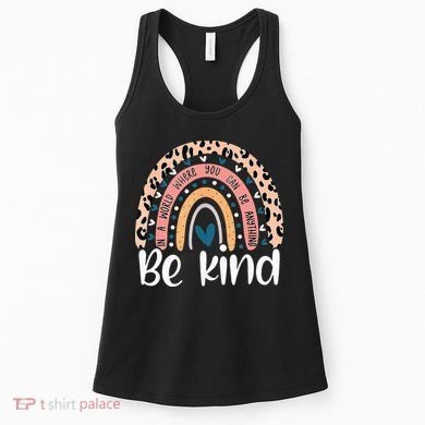 Unity Day Orange Anti Bullying Leopard Women's Tank Top