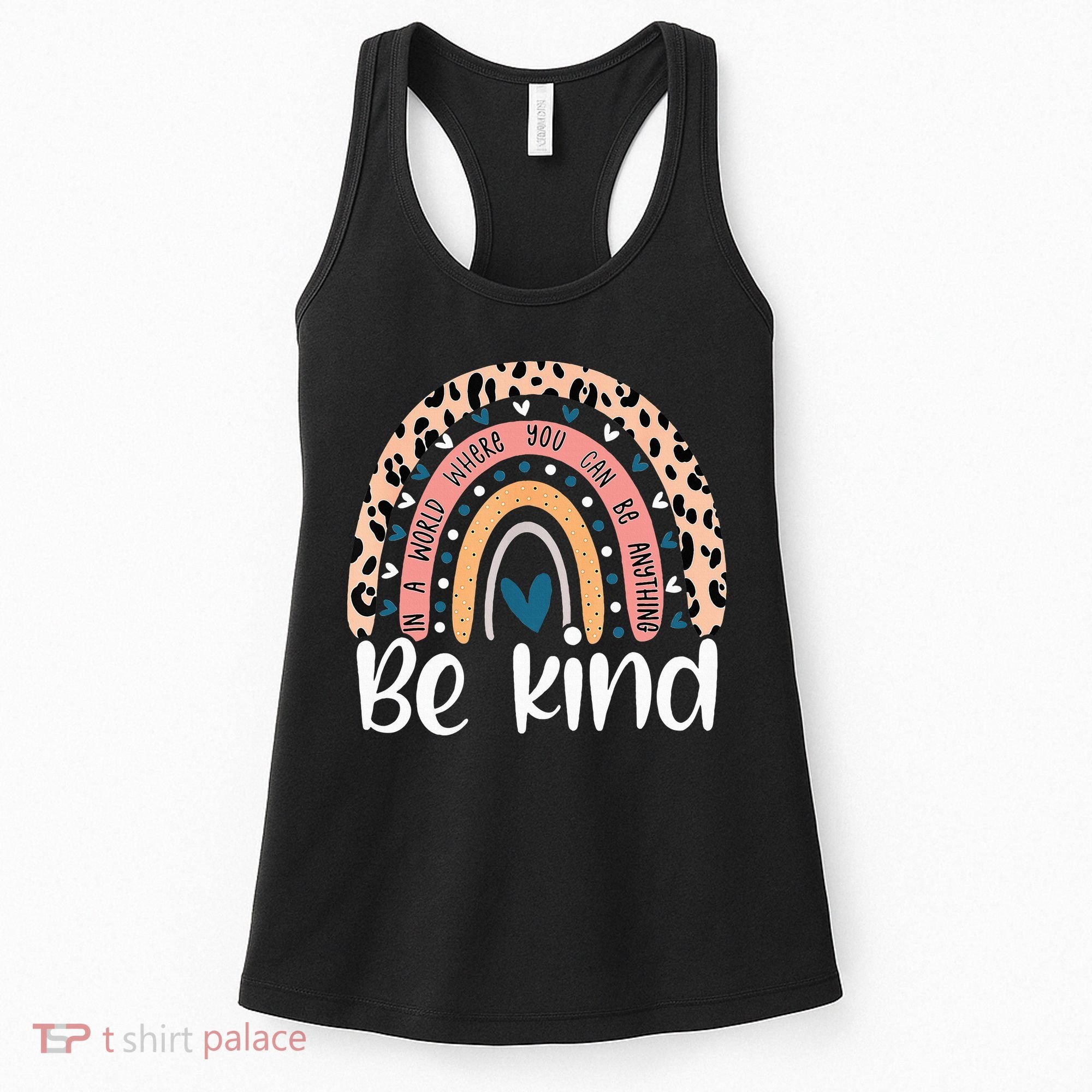 Unity Day Orange Anti Bullying Leopard Women's Tank Top
