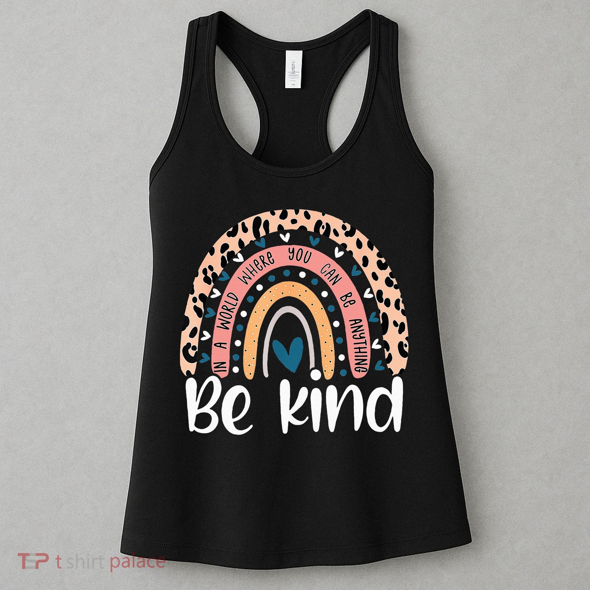 Unity Day Orange Anti Bullying Leopard Women's Tank Top