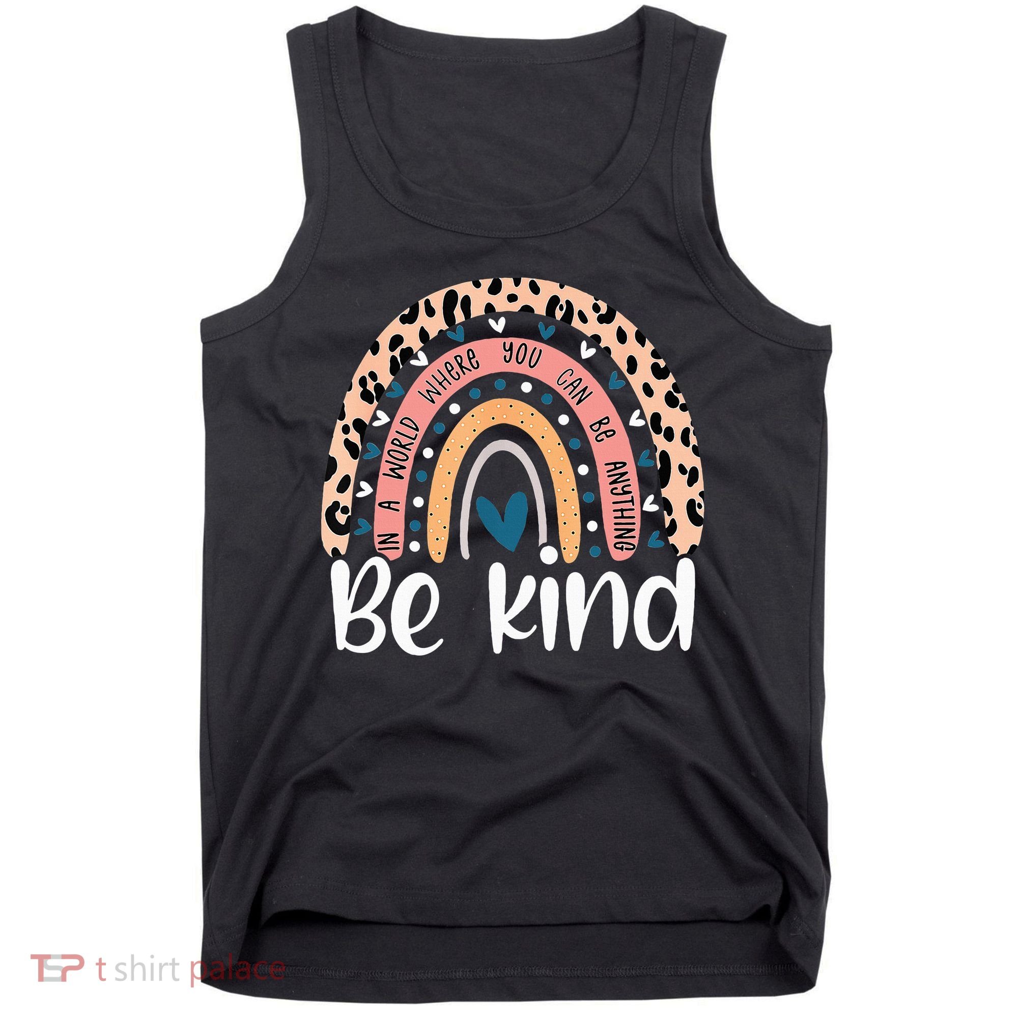 Unity Day Orange Anti Bullying Leopard Tank Top