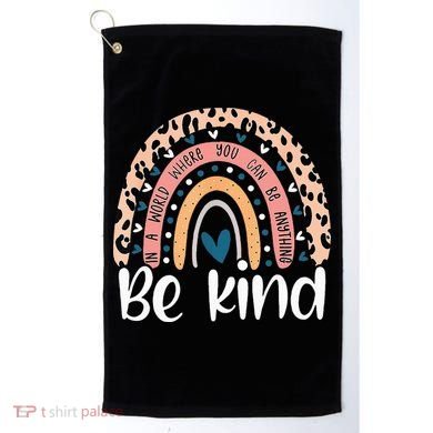 Unity Day Orange Anti Bullying Leopard Golf Towel