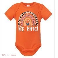 Unity Day Orange Anti Bullying Leopard Baby Bodysuit thumb 0