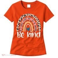 Unity Day Orange Anti Bullying Leopard Women's T-Shirt thumb 0