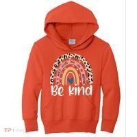 Unity Day Orange Anti Bullying Leopard Kids Hoodie thumb 0