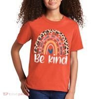 Unity Day Orange Anti Bullying Leopard Kids T-Shirt thumb 2
