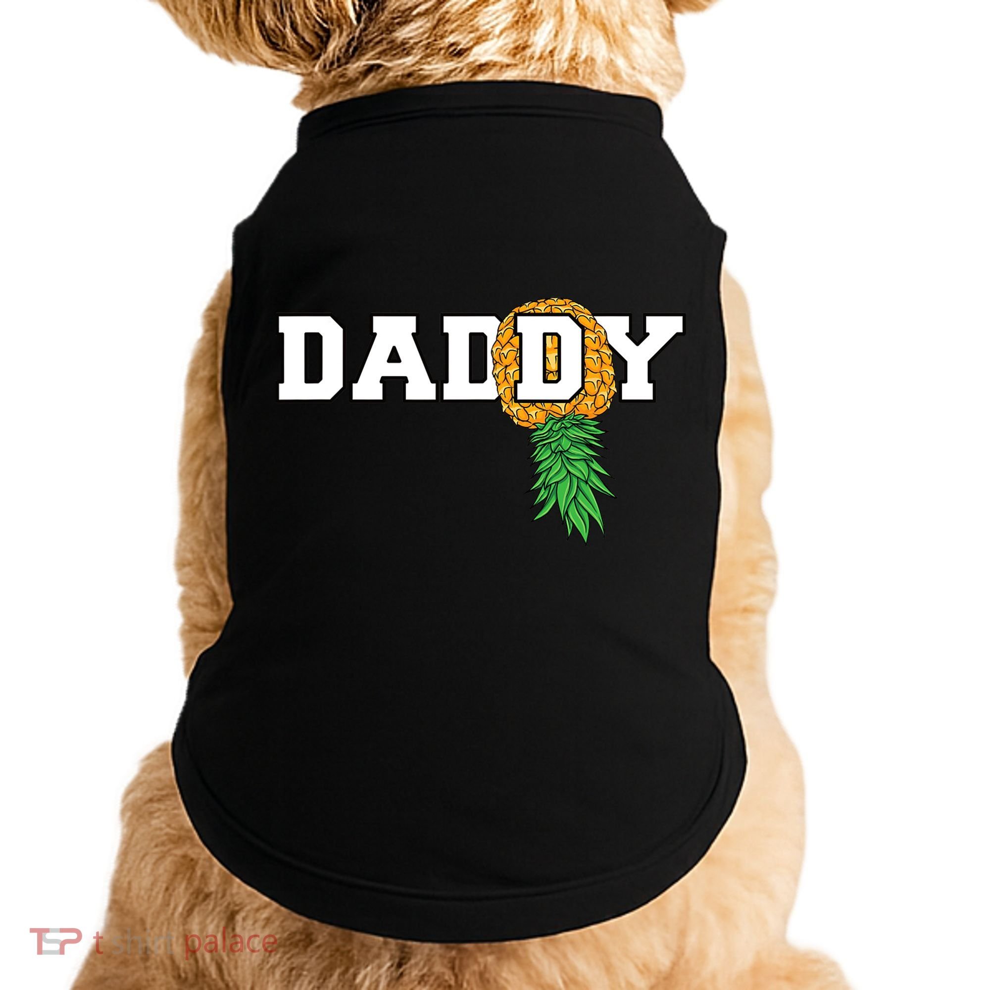 Upside Down Pineapple Swinger Daddy Men Doggie Tank