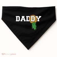Upside Down Pineapple Swinger Daddy Men USA-Made Doggie Bandana thumb 0