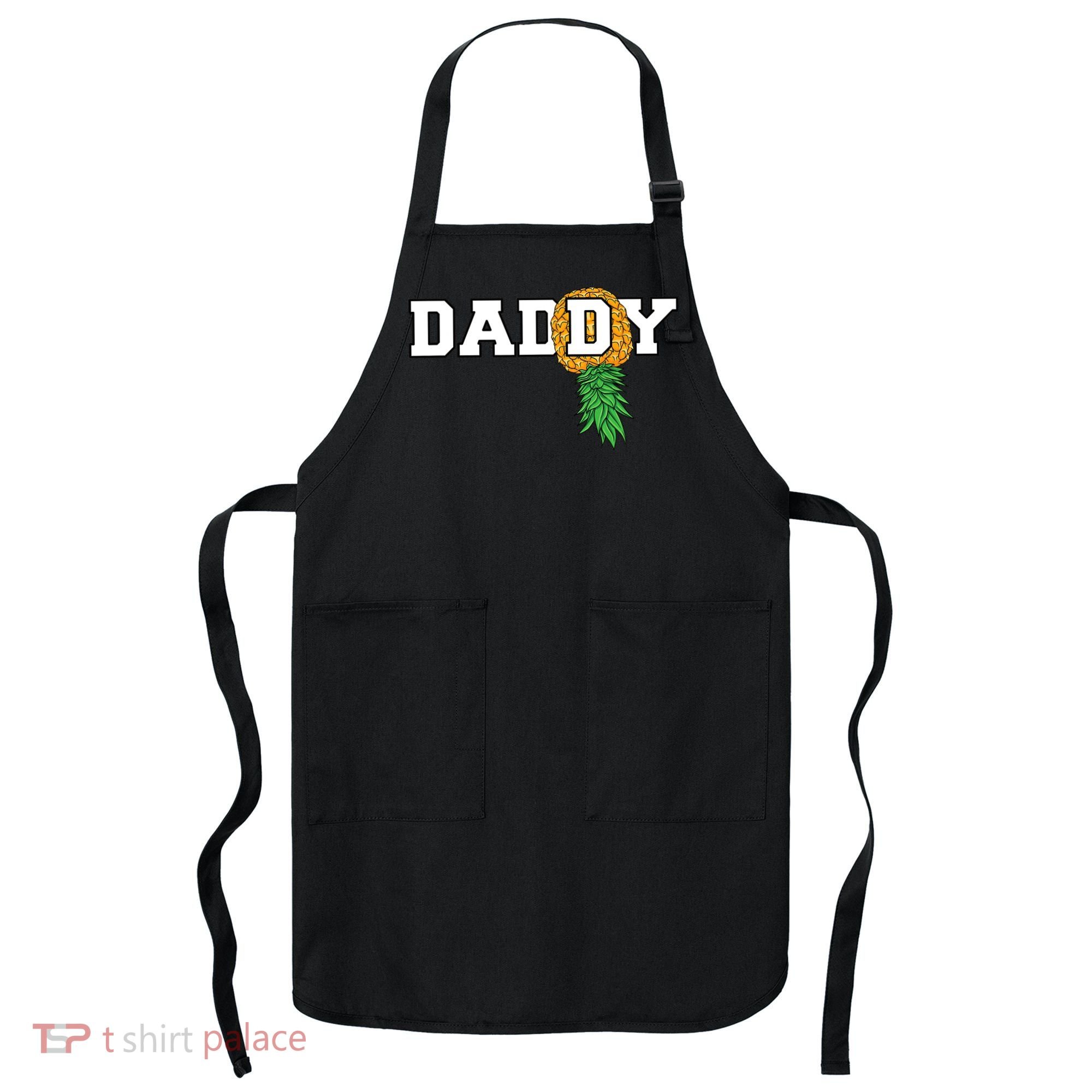 Upside Down Pineapple Swinger Daddy Men Apron