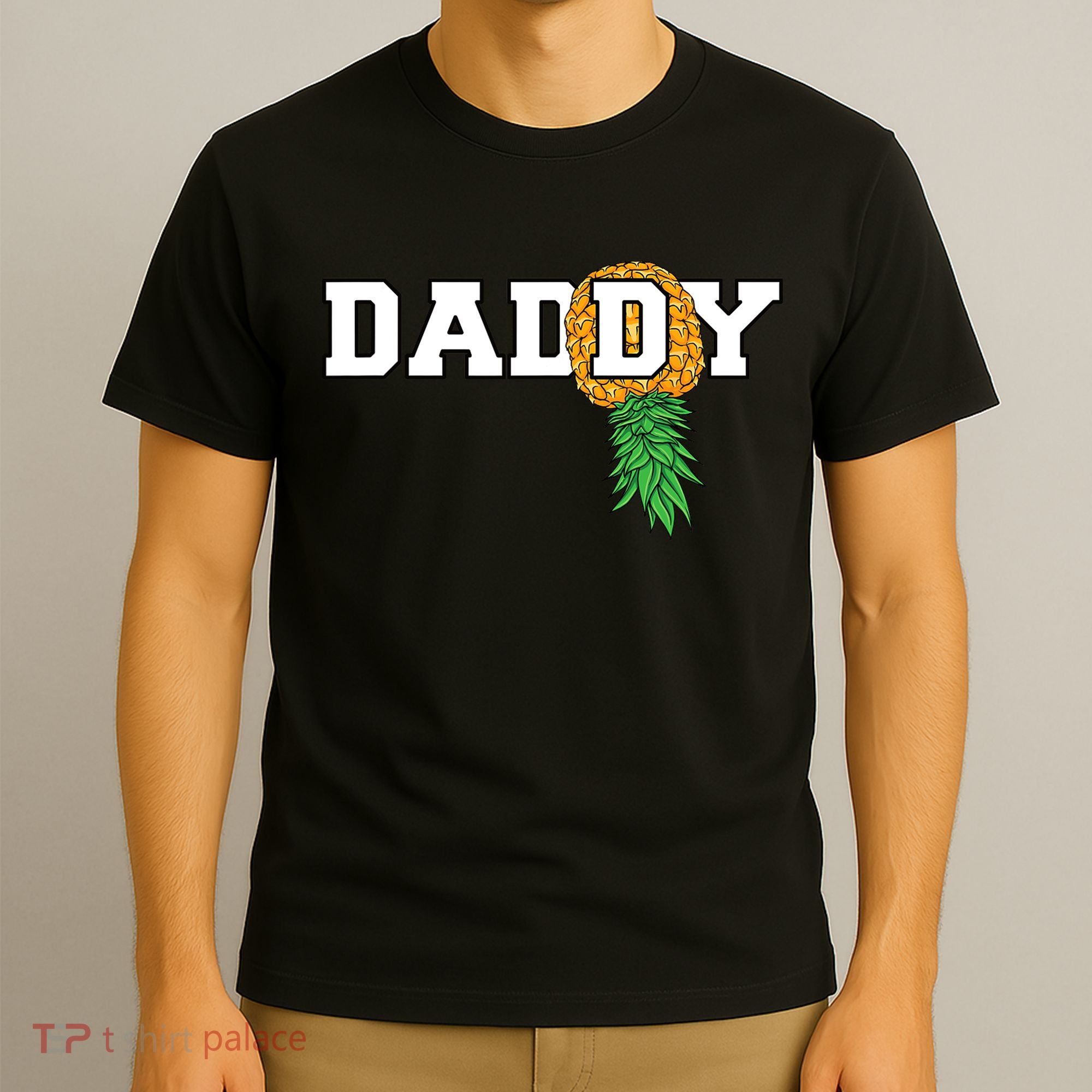 Upside Down Pineapple Swinger Daddy Men T-Shirt