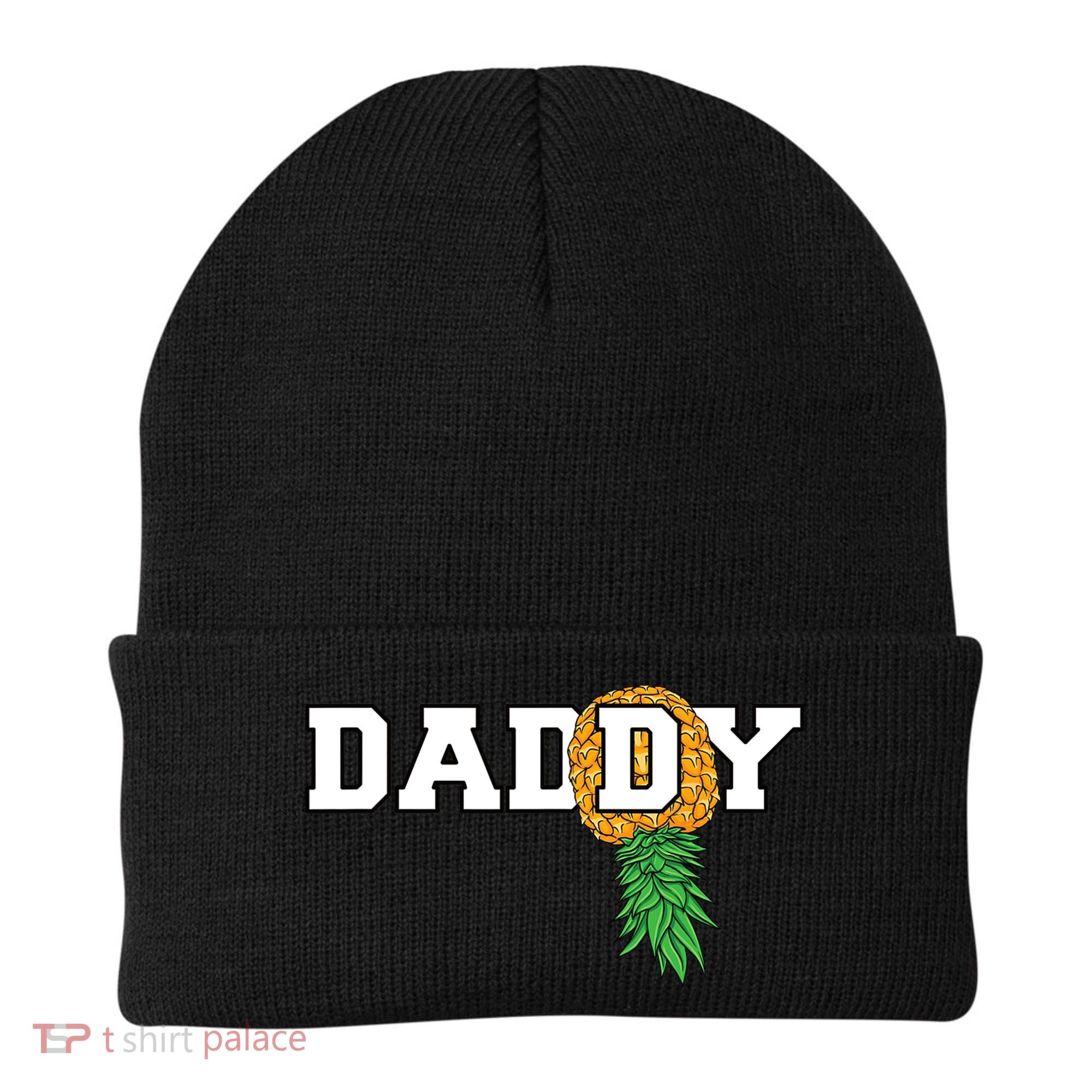 Upside Down Pineapple Swinger Daddy Men Beanie