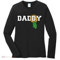 Upside Down Pineapple Swinger Daddy Men Women's Long Sleeve Shirt thumb 0