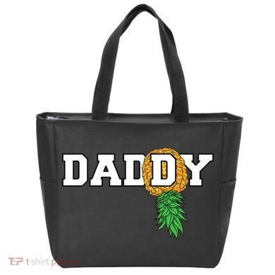Upside Down Pineapple Swinger Daddy Men Tote Bag