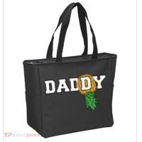 Upside Down Pineapple Swinger Daddy Men Tote Bag thumb 2
