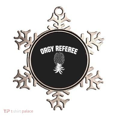 Upside Down Pineapple Group Sex Orgy Referee Swingers Ornament