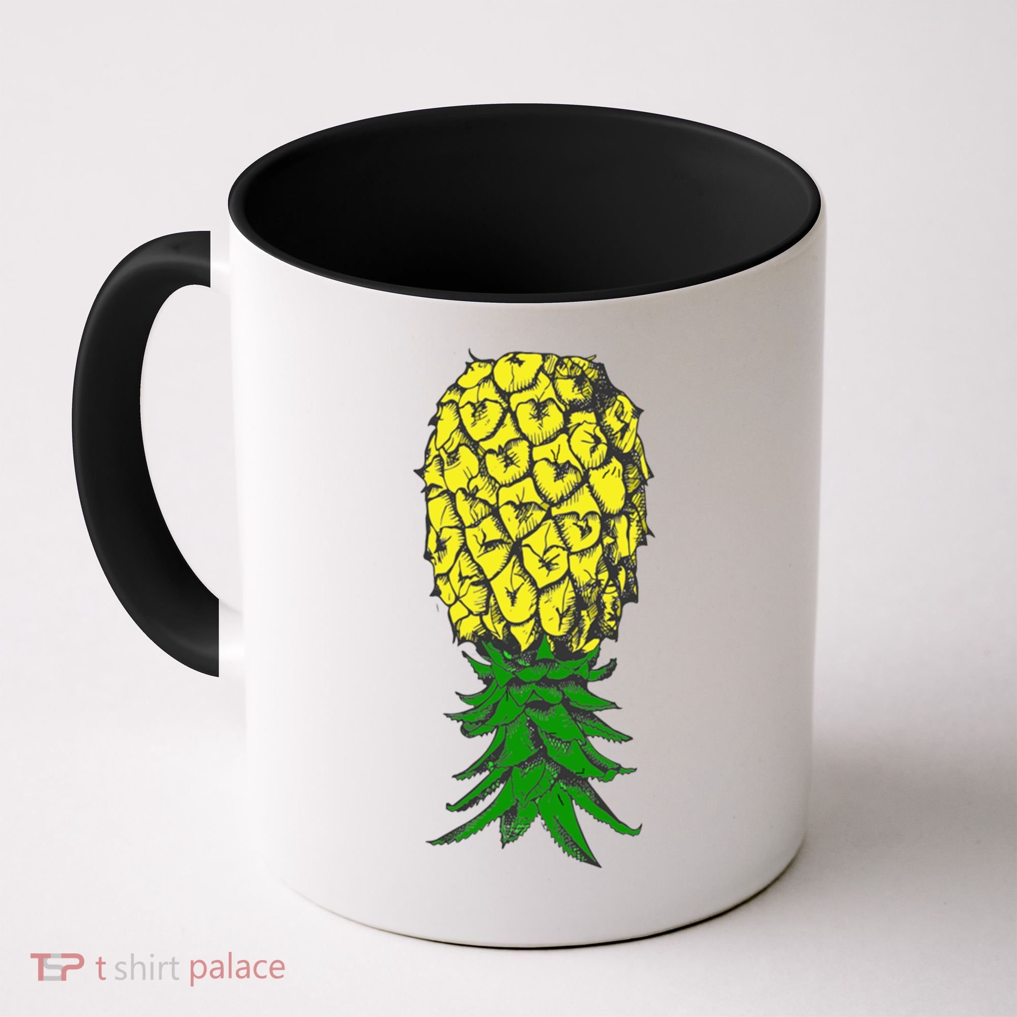 Upside Down Pineapple Gift Coffee Mug
