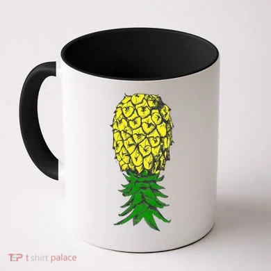 Upside Down Pineapple Gift Coffee Mug