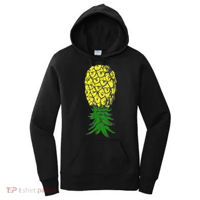 Upside Down Pineapple Gift Women's Hoodie