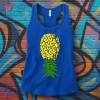 Upside Down Pineapple Gift Women's Tank Top thumb 3
