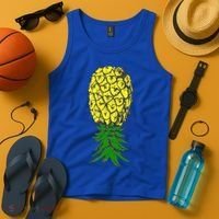 Upside Down Pineapple Gift Tank Top thumb 4