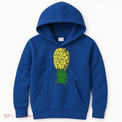 Upside Down Pineapple Gift Kids Hoodie