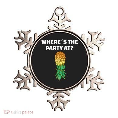 Upside Down Pineapple Where´S The Party At Ornament