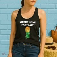 Upside Down Pineapple Where´S The Party At Women's Tank Top thumb 2