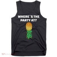 Upside Down Pineapple Where´S The Party At Tank Top thumb 0