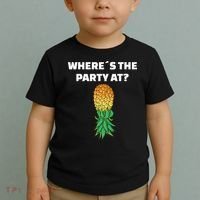 Upside Down Pineapple Where´S The Party At Toddler T-Shirt thumb 2
