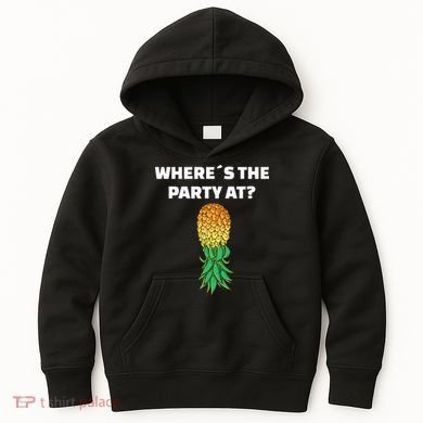 Upside Down Pineapple Where´S The Party At Kids Hoodie