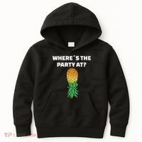 Upside Down Pineapple Where´S The Party At Kids Hoodie thumb 0