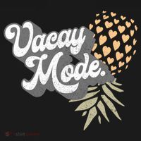 Upside Down Pineapple Vacay Mode Vacation Funny Swinger Gift Backpack thumb 2