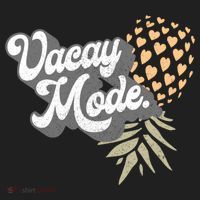 Upside Down Pineapple Vacay Mode Vacation Funny Swinger Gift Beanie thumb 2
