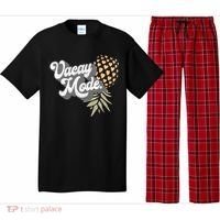 Upside Down Pineapple Vacay Mode Vacation Funny Swinger Gift Pajama Set thumb 0
