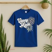 Upside Down Pineapple Vacay Mode Vacation Funny Swinger Gift T-Shirt thumb 2