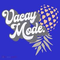 Upside Down Pineapple Vacay Mode Vacation Funny Swinger Gift Mousepad thumb 1