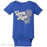 Upside Down Pineapple Vacay Mode Vacation Funny Swinger Gift Baby Bodysuit thumb 0