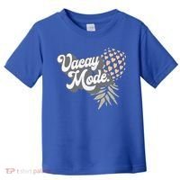 Upside Down Pineapple Vacay Mode Vacation Funny Swinger Gift Toddler T-Shirt thumb 0