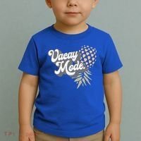 Upside Down Pineapple Vacay Mode Vacation Funny Swinger Gift Toddler T-Shirt thumb 2