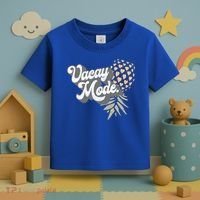 Upside Down Pineapple Vacay Mode Vacation Funny Swinger Gift Toddler T-Shirt thumb 3