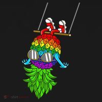 Upside Down Pineapple Swingers Swinging Lgbtq Adult Humor Gift Women's Hoodie thumb 2