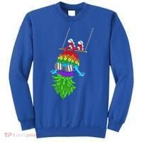 Upside Down Pineapple Swingers Swinging Lgbtq Adult Humor Gift Sweatshirt thumb 0