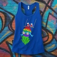 Upside Down Pineapple Swingers Swinging Lgbtq Adult Humor Gift Women's Tank Top thumb 3
