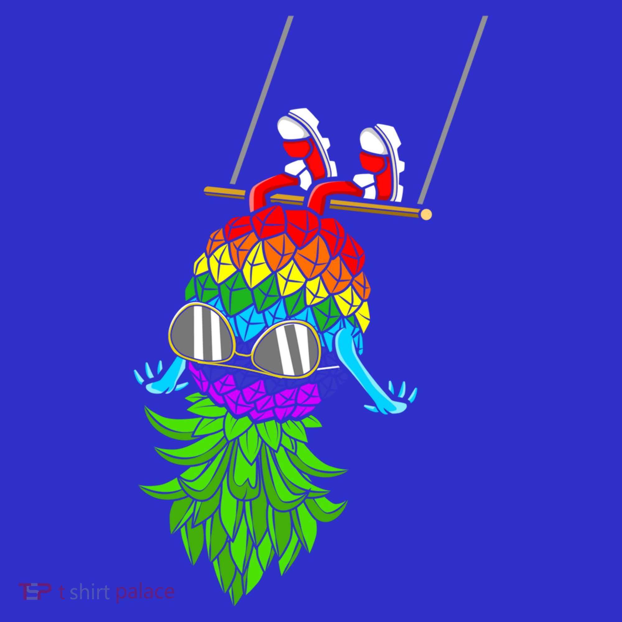 Upside Down Pineapple Swingers Swinging Lgbtq Adult Humor Gift Women's Tank Top