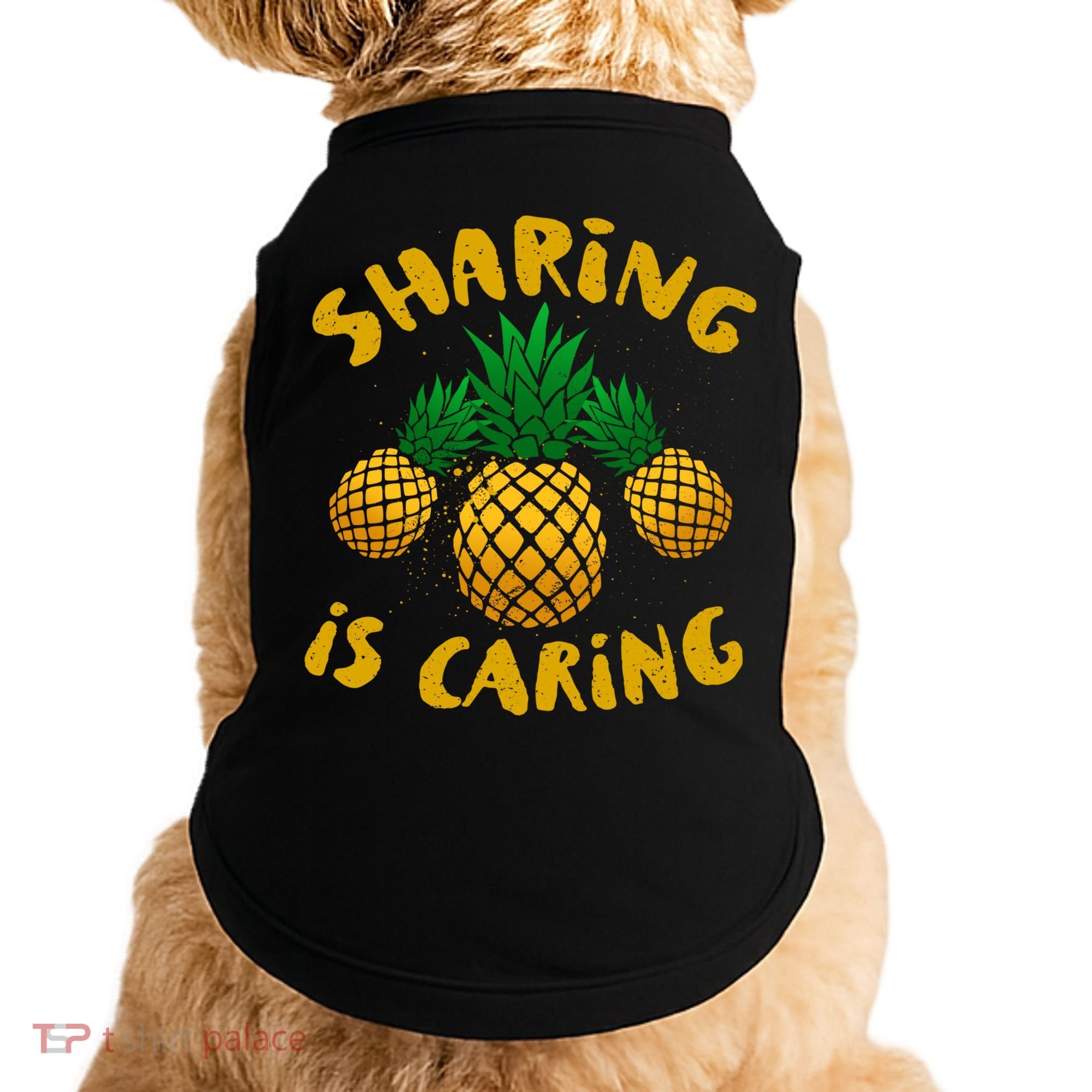 Upside Down Pineapple Cute Gift Sharing Swinger Gift Doggie Tank